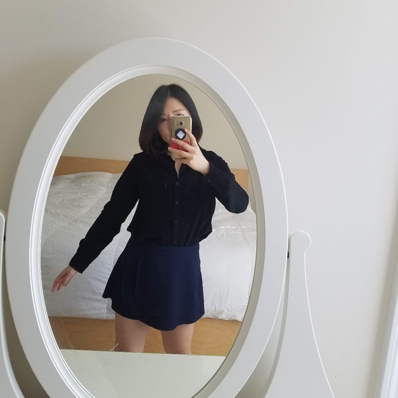 [Bella dahl] black button down shirt - Picture 5 of 8